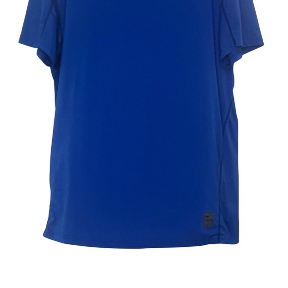 Nike Pro Athletic Training Tshirt Mens XL Blue Activewear Workout - Picture 4 of 6